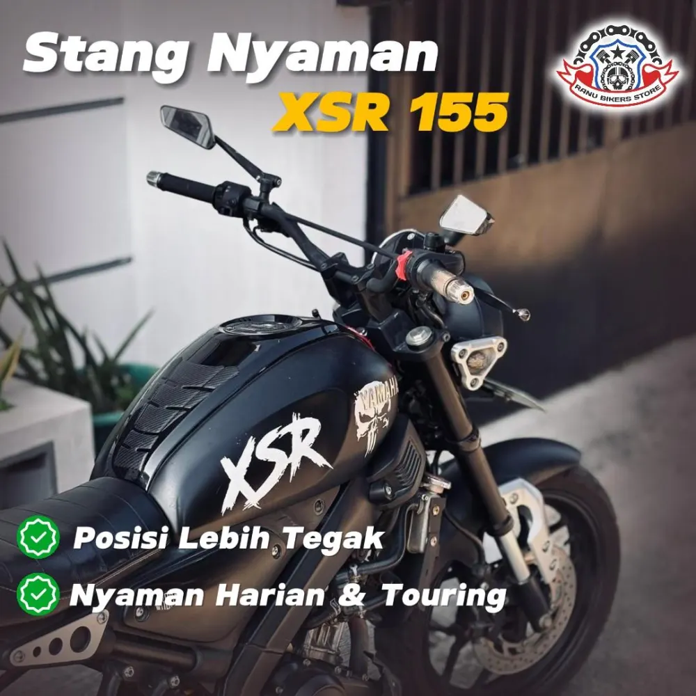 Ranu Bikers Stang Trail TS 125 Untuk XSR 155 Diameter 22mm…