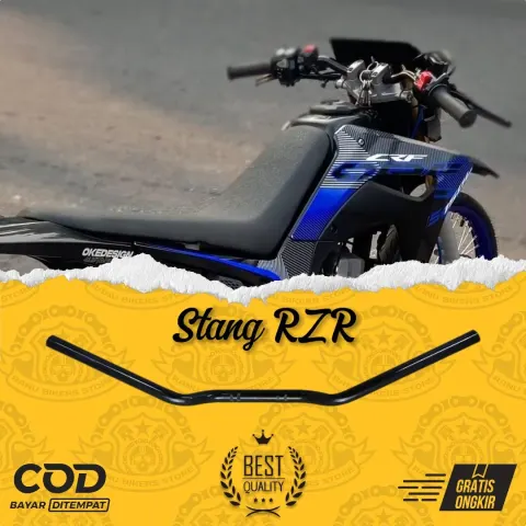 Stang Stir RZR Tebal 2mm PNP Sepeda Motor CRF KLX Cb150R…