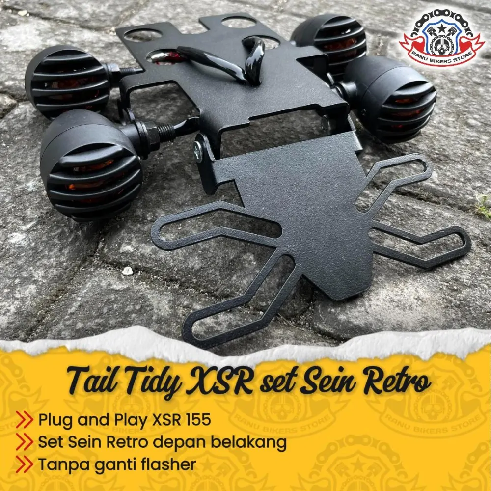 Tail Tidy XSR 155 Set Sein Retro Spakbor Belakang Bracket…
